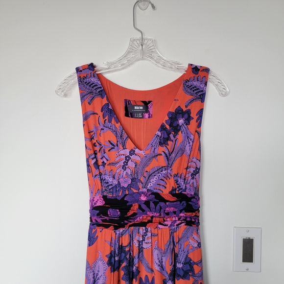 Anthropologie Vibrant Floral Maxi Dress - Picture 4 of 10